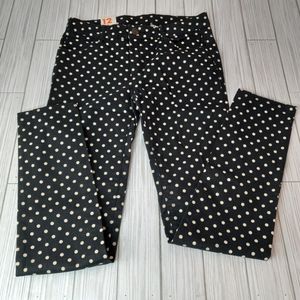 Joe Fresh Polka Dot Skinny Pants